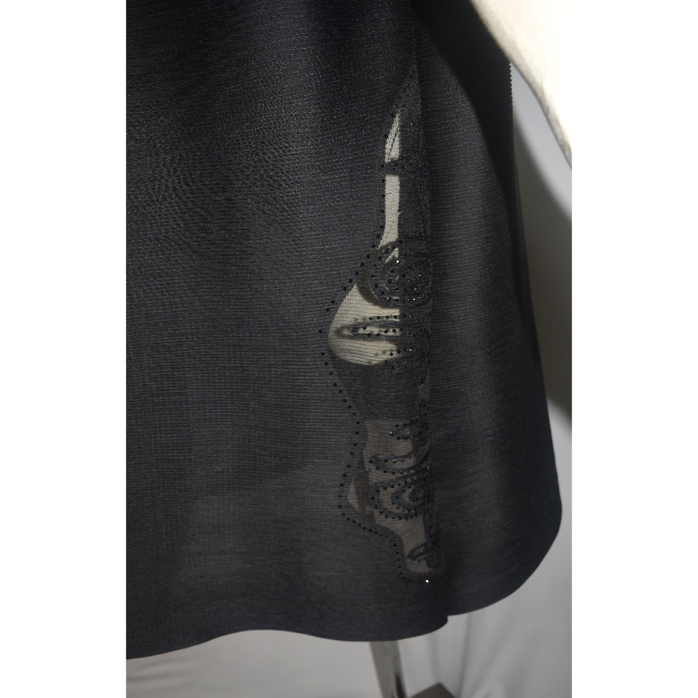 Masaki Matsuka Black Micro Pleated Plisse Duster Evening Jacket One Size OS M L - Picture 10 of 13